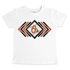 Baltimore Orioles Tiny Turnip Youth Prism Arrows T-Shirt - MLB