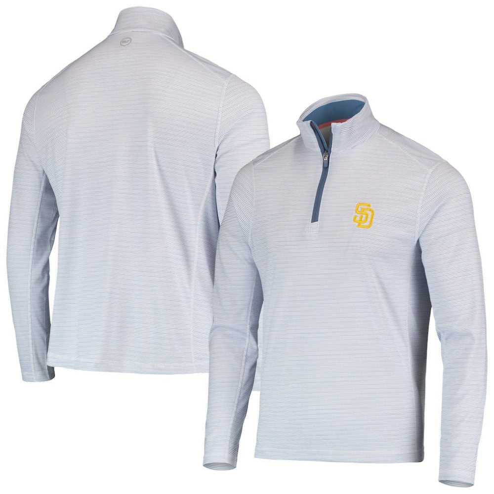 San Diego Padres Vineyard Vines Sankaty Quarter-Zip Sweatshirt - MLB