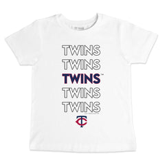 Minnesota Twins Tiny Turnip Youth Stacked T-Shirt - MLB