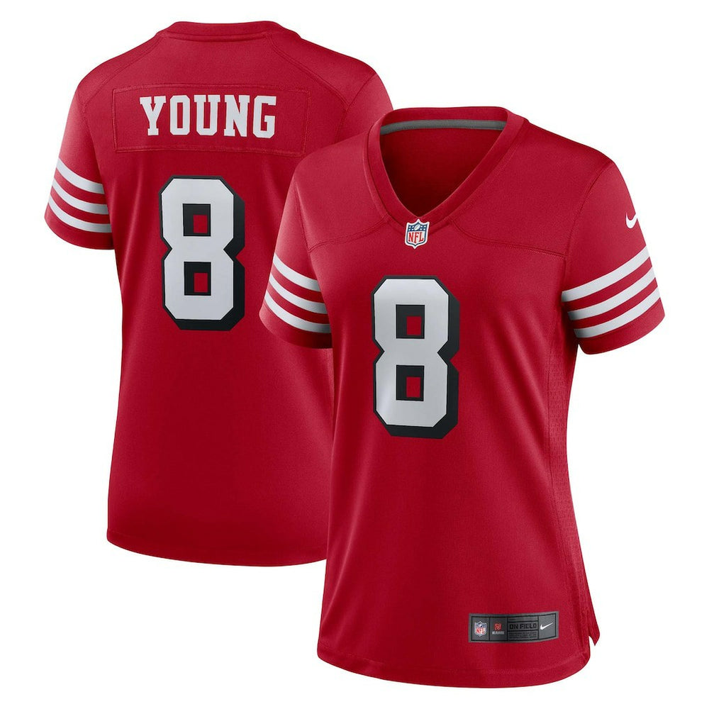 Steve Young San Francisco 49ers Women's Alternate Game Jersey Scarlet | Nike for Sale