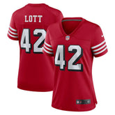 Ronnie Lott San Francisco 49ers Women's Alternate Game Jersey Scarlet | Nike for Sale