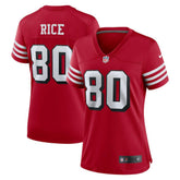 Jerry Rice San Francisco 49ers Women's Alternate Game Jersey Scarlet | Nike for Sale