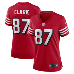 Dwight Clark San Francisco 49ers Women's Alternate Game Jersey Scarlet | Nike for Sale