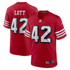 Ronnie Lott San Francisco 49ers Retired Player Alternate Game Jersey Scarlet | Nike for Sale