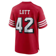 Ronnie Lott San Francisco 49ers Retired Player Alternate Game Jersey Scarlet | Nike for Sale