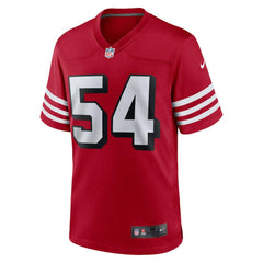 Fred Warner San Francisco 49ers Alternate Game Jersey Scarlet | Nike for Sale