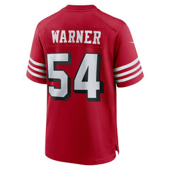 Fred Warner San Francisco 49ers Alternate Game Jersey Scarlet | Nike for Sale