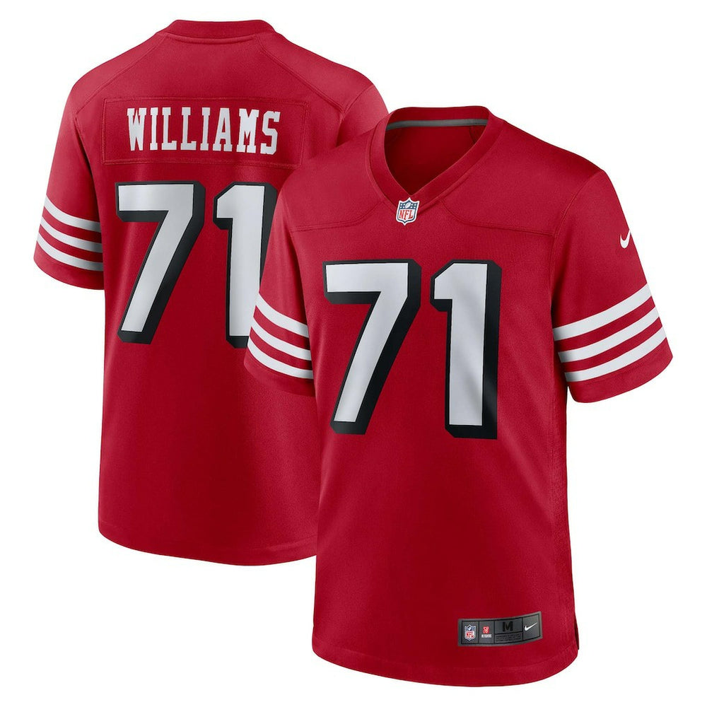 Trent Williams San Francisco 49ers Alternate Game Jersey Scarlet | Nike for Sale