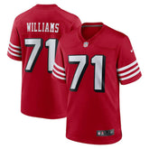 Trent Williams San Francisco 49ers Alternate Game Jersey Scarlet | Nike for Sale