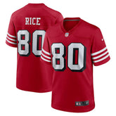 Jerry Rice San Francisco 49ers Retired Player Alternate Game Jersey Scarlet | Nike for Sale