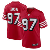 Nick Bosa San Francisco 49ers Alternate Game Jersey Scarlet | Nike for Sale