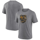Boston Bruins Wraparound Tri-Blend T-Shirt - Heather Gray - NHL