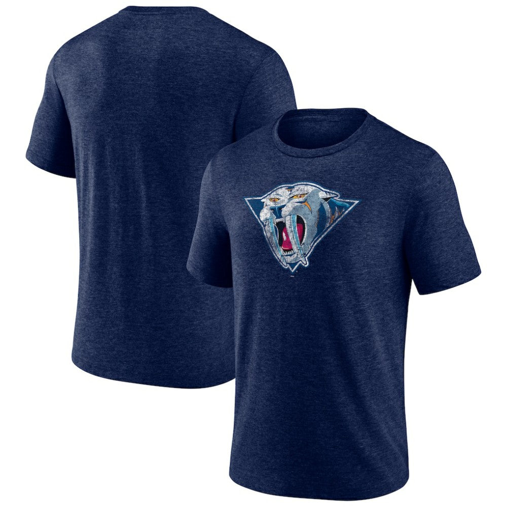 Nashville Predators Wraparound Tri-Blend T-Shirt - Navy - NHL