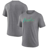 San Jose Sharks Wraparound Tri-Blend T-Shirt - Heather Gray - NHL