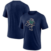 Vancouver Canucks Wraparound Tri-Blend T-Shirt - Navy - NHL