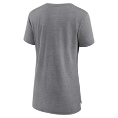 Colorado Avalanche Women's Slow Whistle Tri-Blend T-Shirt - Gray - NHL