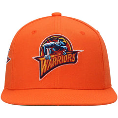 Golden State Warriors Hardwood Classics Snapback Hat Orange - NBA