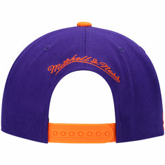Phoenix Suns Hardwood Classics Snapback Hat Purple/Orange - NBA