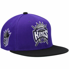 Sacramento Kings Hardwood Classics Snapback Hat Purple/Black - NBA