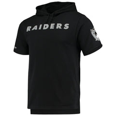 Las Vegas Raiders Game Day Hoodie T-Shirt Black | Mitchell & Ness