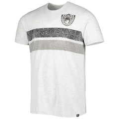 Las Vegas Raiders '47 Franklin Bars Bond T-Shirt Heathered Gray | 47 brand