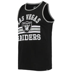Las Vegas Raiders '47 Edge Super Rival Tank Top Black | 47 brand