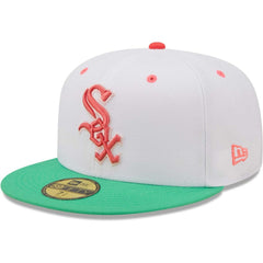Chicago White Sox New Era Inaugural Season at Comiskey Park Watermelon Lolli 59FIFTY Fitted Hat - MLB