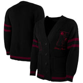 Miami Heat NBA x Keiser Clark No Caller ID Button-Up Cardigan Black/Red - NBA