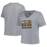 Colorado Rockies New Era Women's City Connect Plus Size V-Neck T-Shirt - MLB
