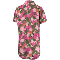 Chicago Bulls Lusso Women's Finley-Frankie Party Top & Shorts Set Pink - NBA