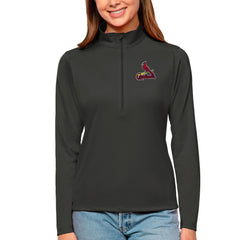 St. Louis Cardinals Antigua Women's Tribute Quarter-Zip Pullover Top - MLB