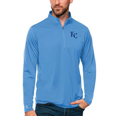 Kansas City Royals Antigua Tribute Quarter-Zip Pullover Top - MLB