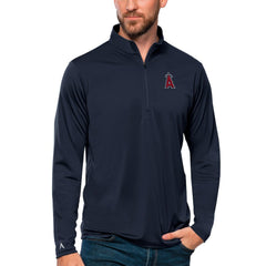 Los Angeles Angels Antigua Tribute Quarter-Zip Pullover Top - MLB