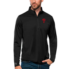 Philadelphia Phillies Antigua Tribute Quarter-Zip Pullover Top - MLB