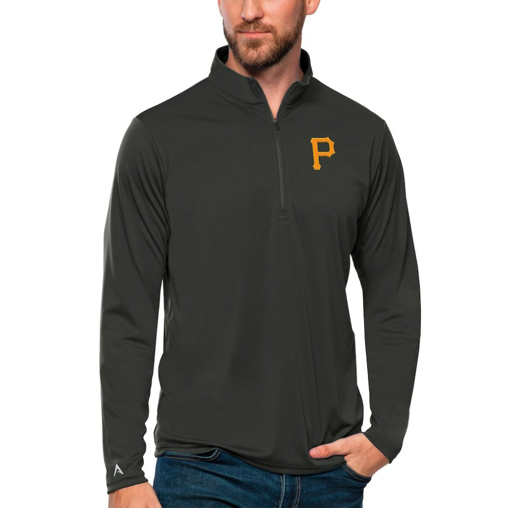 Pittsburgh Pirates Antigua Tribute Quarter-Zip Pullover Top - MLB
