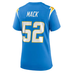 Khalil Mack Los Angeles Chargers Women's Player Jersey Powder Blue | Nike for Sale