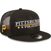 Pittsburgh Pirates New Era Patriot Trucker 9FIFTY Snapback Hat - MLB