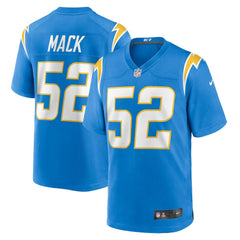 Khalil Mack Los Angeles Chargers Youth Game Jersey Powder Blue | Nike for Sale