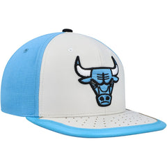 Chicago Bulls Day One Snapback Hat White/Light Blue - NBA