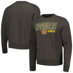 Washington Commanders '47 Locked In Headline Pullover Sweatshirt Charcoal | 47 brand