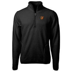 Baltimore Orioles Cutter & Buck Big & Tall Cascade Eco Sherpa Fleece Quarter-Zip Pullover Jacket - MLB