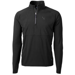 Colorado Rockies Cutter & Buck Adapt Eco Knit Hybrid Recycled Quarter-Zip Pullover Jacket - MLB