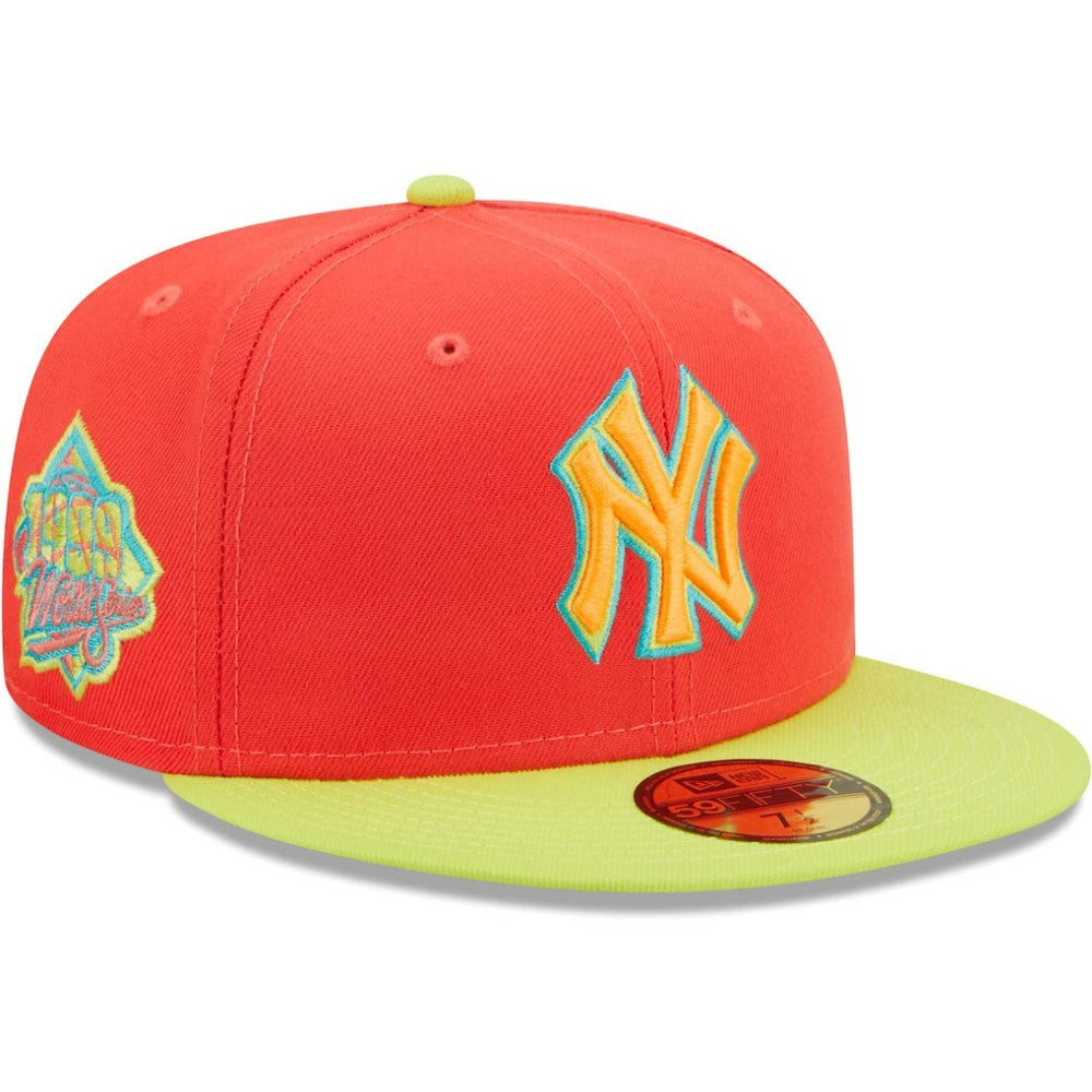 New York Yankees New Era Lava Highlighter Combo 59FIFTY Fitted Hat - MLB