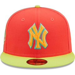 New York Yankees New Era Lava Highlighter Combo 59FIFTY Fitted Hat - MLB