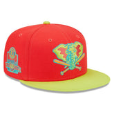 Athletics New Era 40th Anniversary Lava Highlighter Combo 59FIFTY Fitted Hat - MLB