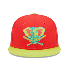 Athletics New Era 40th Anniversary Lava Highlighter Combo 59FIFTY Fitted Hat - MLB