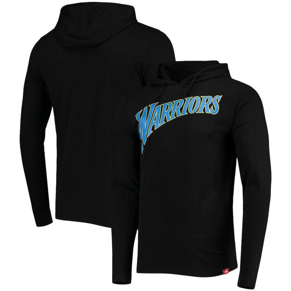 Golden State Warriors Sportiqe Rowan Tri-Blend Pullover Hoodie Black - NBA