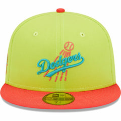 Los Angeles Dodgers New Era Cyber Highlighter 59FIFTY Fitted Hat - MLB