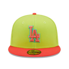 Los Angeles Dodgers New Era Cyber Highlighter 59FIFTY Fitted Hat - MLB