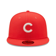 Chicago Cubs New Era Lava Highlighter Logo 59FIFTY Fitted Hat - MLB
